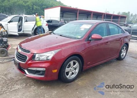 2015 Chevrolet Cruze 1Lt Auto из США, поврежденный, VIN 1G1PC5SB4F7280600